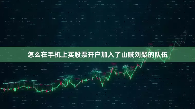 怎么在手机上买股票开户加入了山贼刘聚的队伍