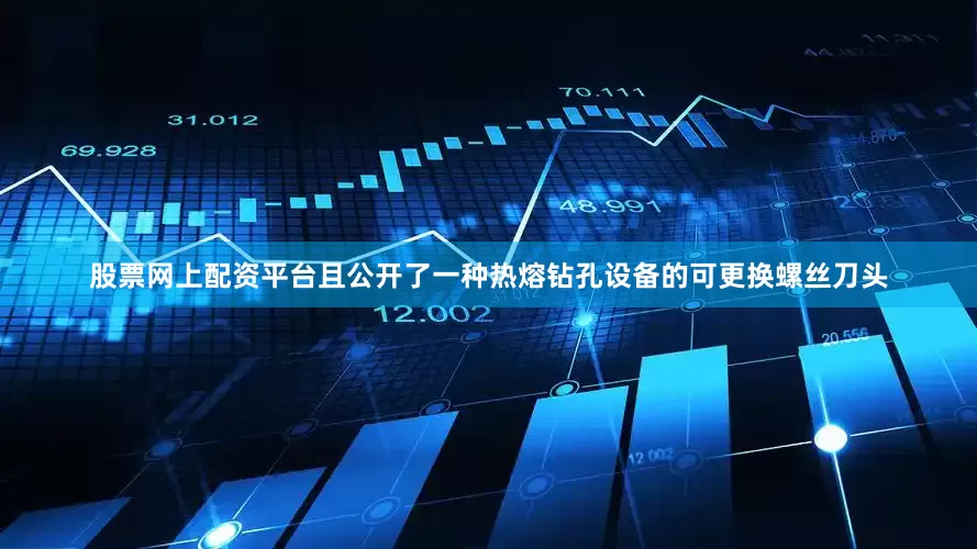 股票网上配资平台且公开了一种热熔钻孔设备的可更换螺丝刀头