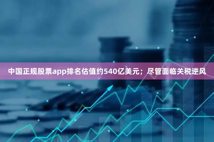 中国正规股票app排名估值约540亿美元；尽管面临关税逆风